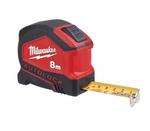 MILWAUKEE ŞERİT METRE AUTOLOCK 8mt
