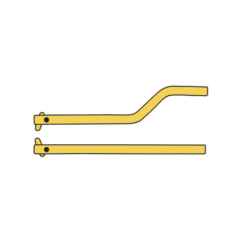 Xa8 Shaped Arms L=350mm + Electrodes